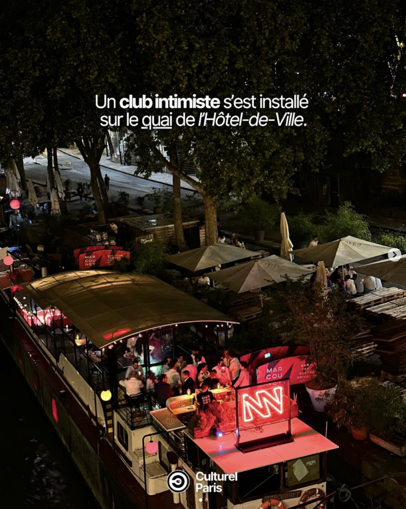 Le Marcounet, club intimiste à Paris